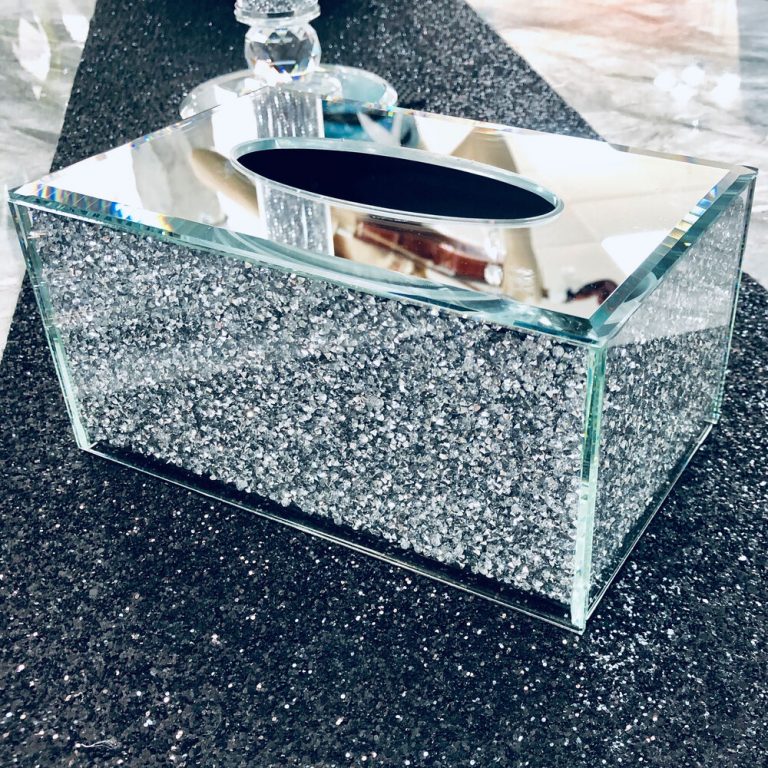 Crystal Tissue Box ASR Interiors