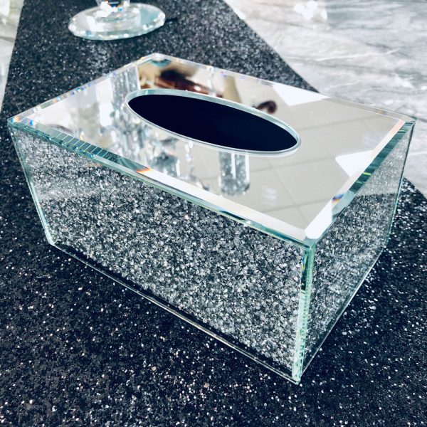Crystal Tissue Box ASR Interiors