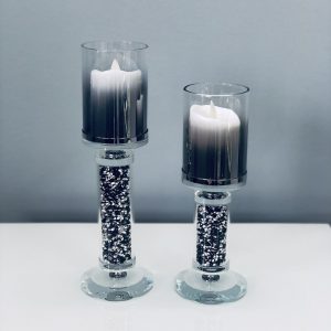 Crystal Candle Holder Small + Large