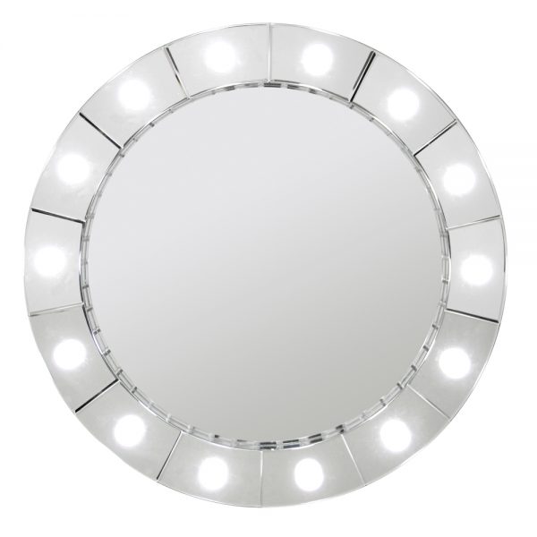 Hollywood Round Mirror - ASR Interiors