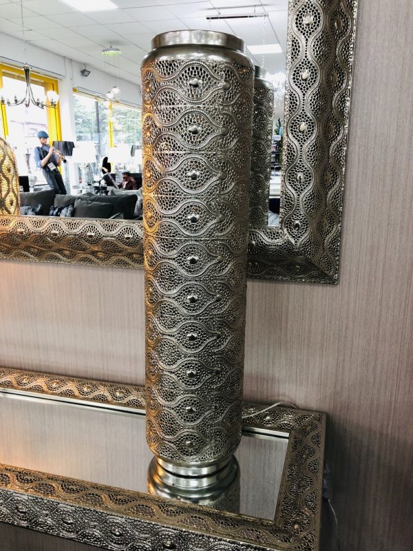 Metal Vase Lamp Large