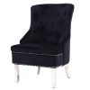 Majestic Black Wing Chair 2