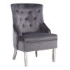 Majestic Grey Wing Chair 7