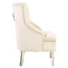 Majestic Mink Wing Chair 3
