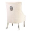 Majestic Mink Wing Chair 5