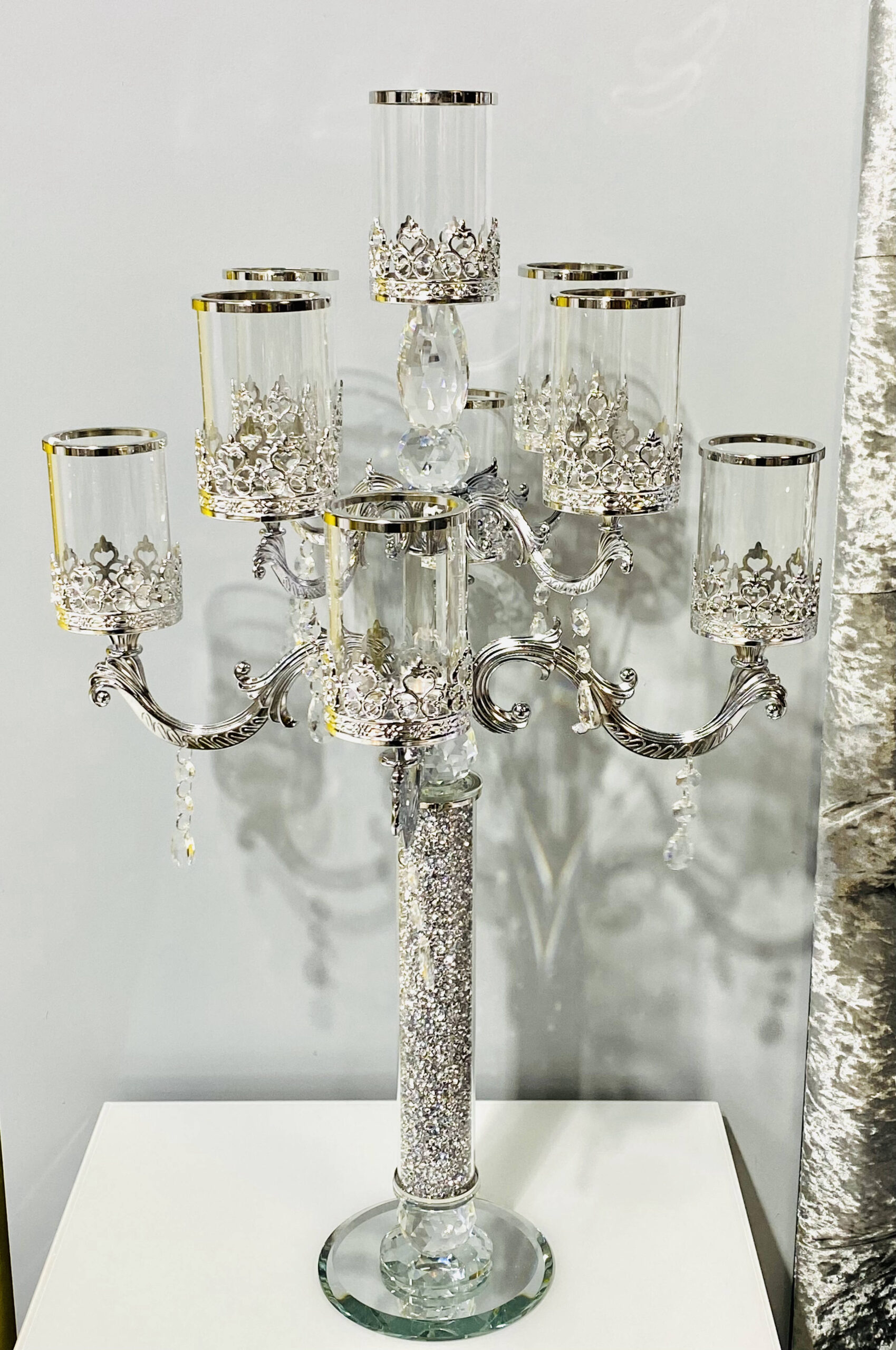 Crystal Candelabra 9 Arm ASR Interiors