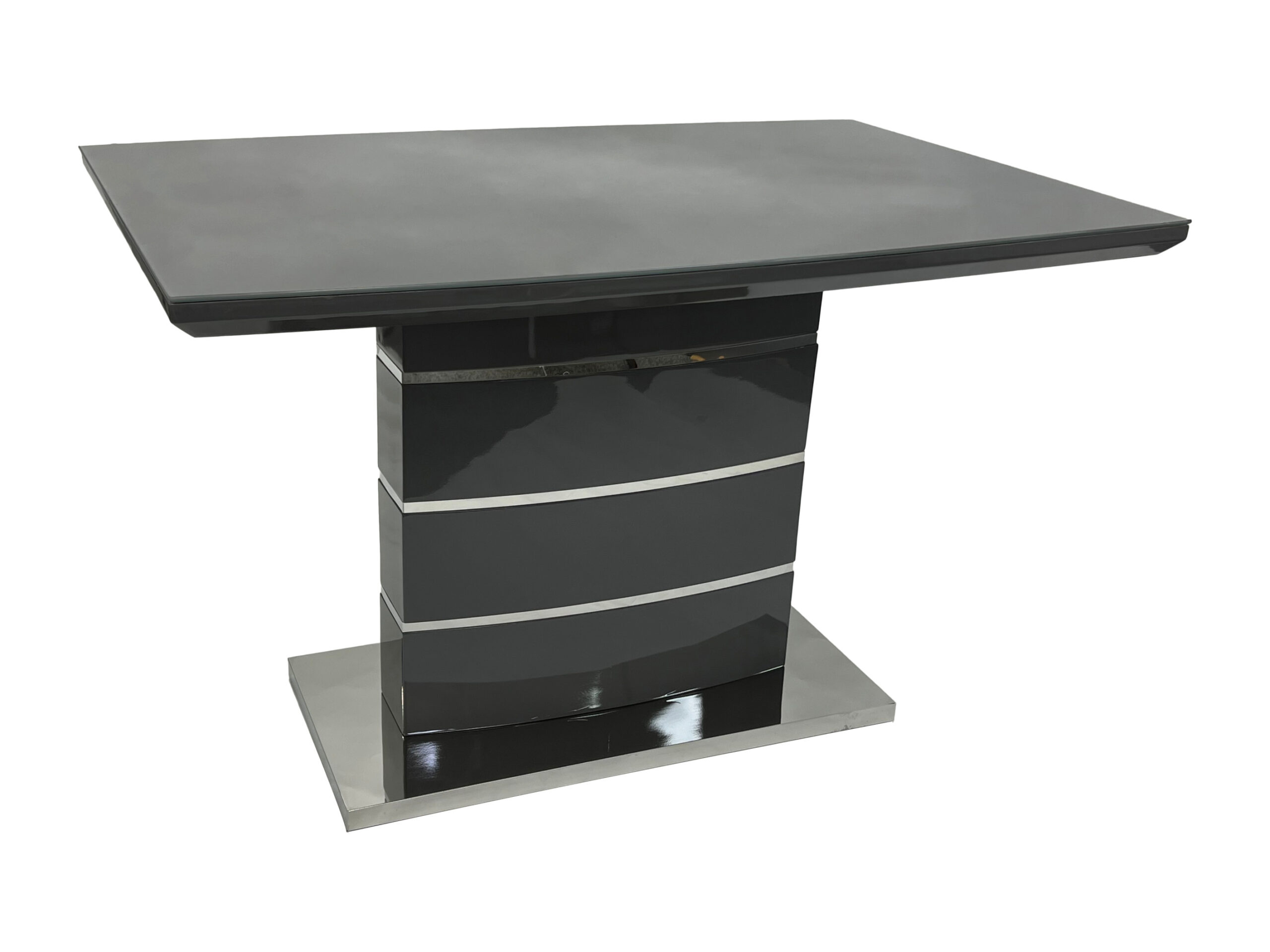 Milan Grey Small Dining Table Only ASR Interiors