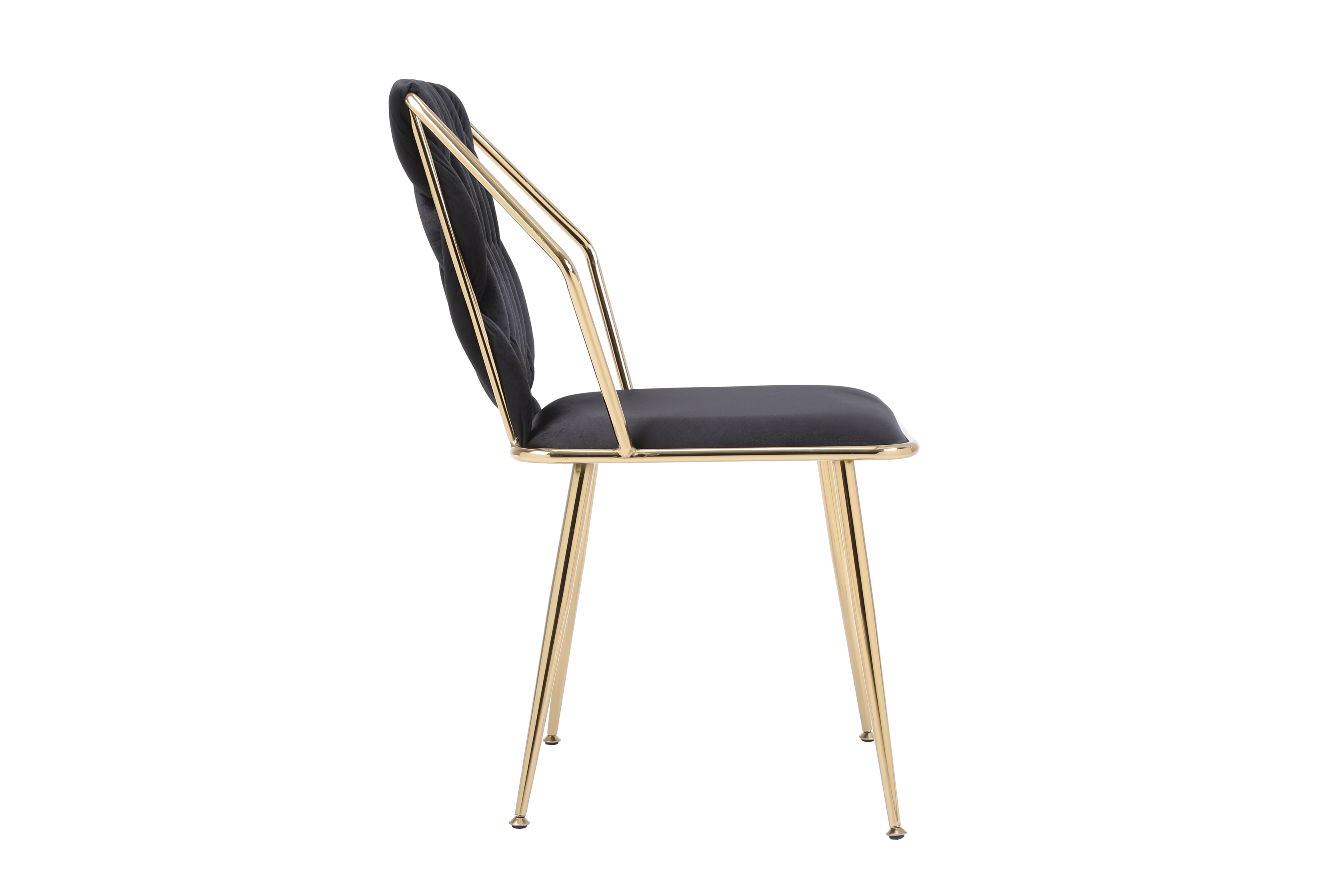 Daisy Black Gold Dining Chair ASR Interiors