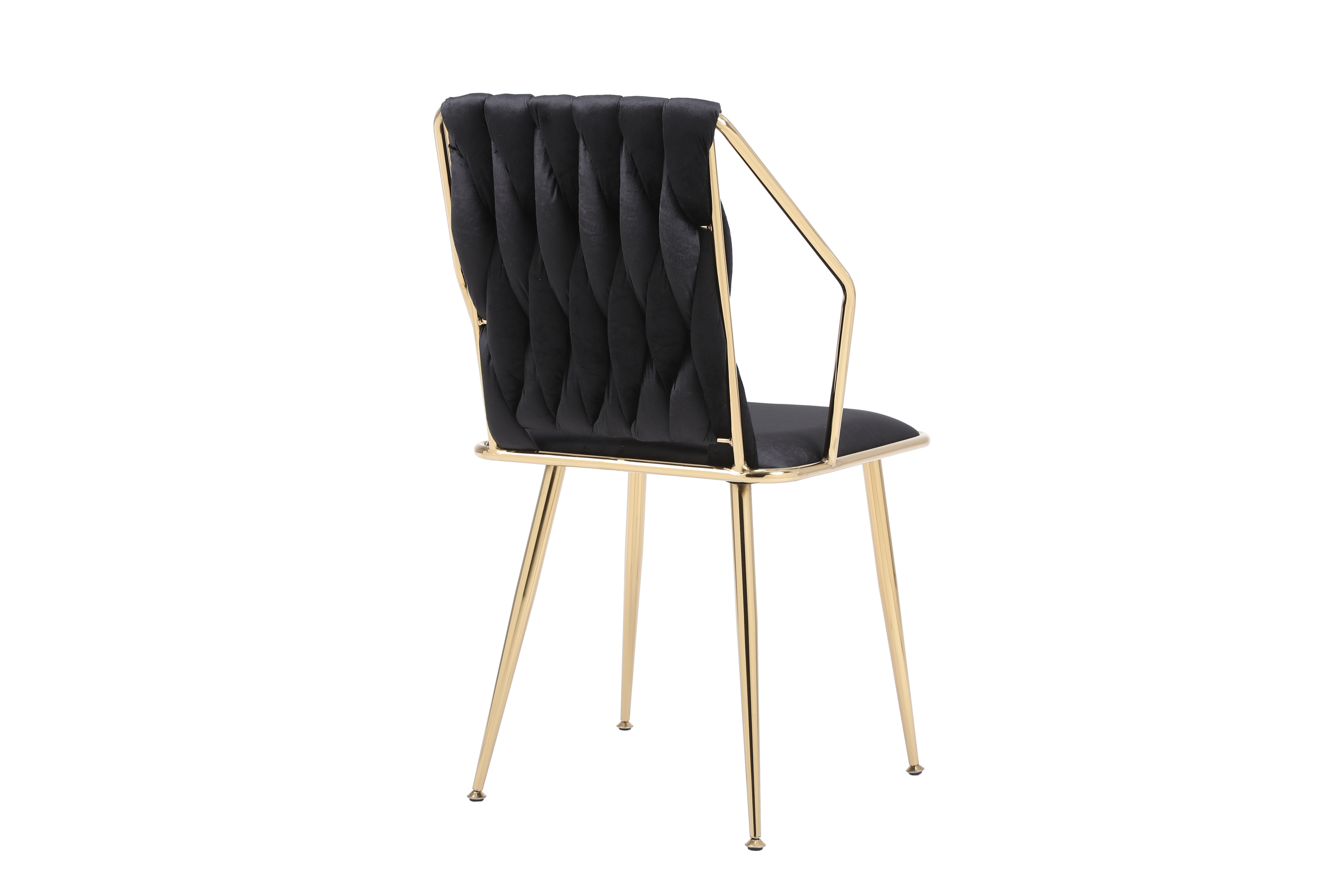 Daisy Black Gold Dining Chair ASR Interiors