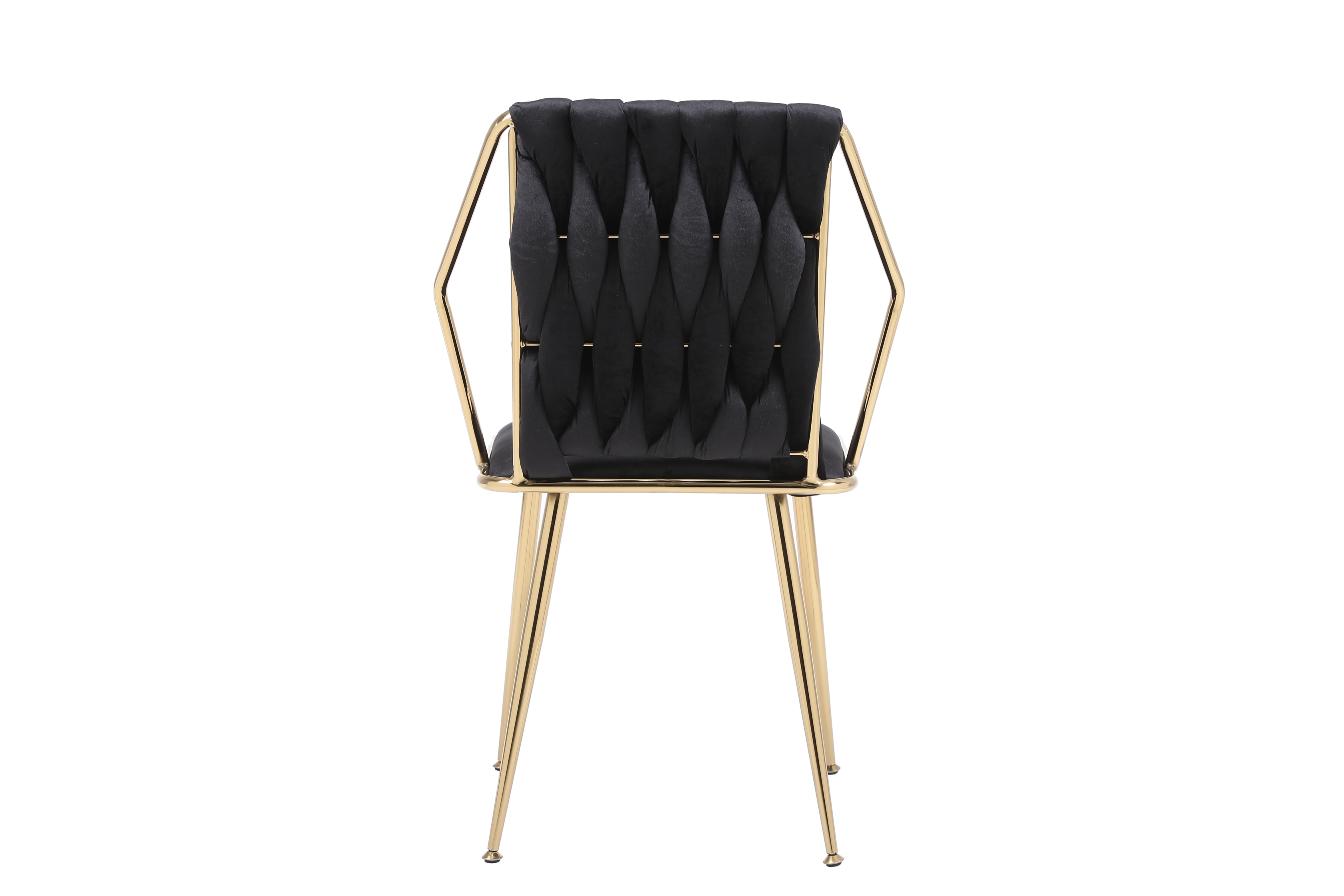 Daisy Black Gold Dining Chair ASR Interiors